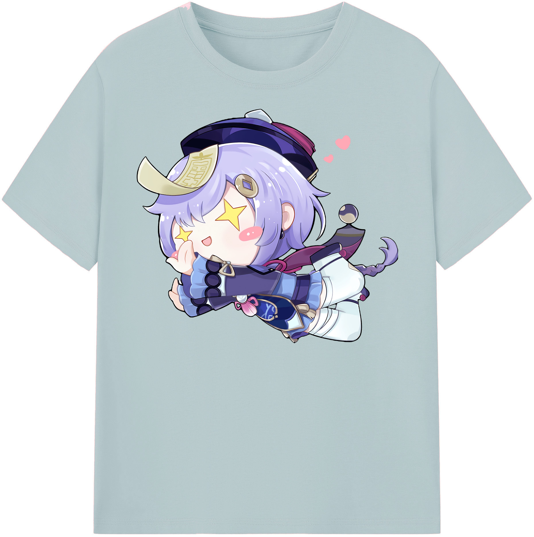 げんし神 七七 なな  genshin Nana 綿100％半袖Tシャツ（フロントプリント）